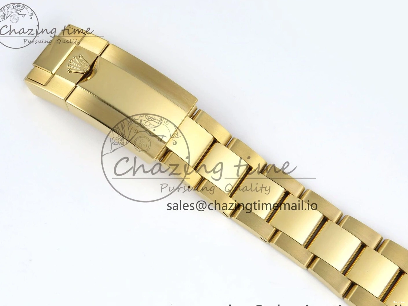 MiroTime 0305 TimelessDesign Daytona 126508 APSF 1:1 Best Edition Black Dial on YG Braclet SH 742